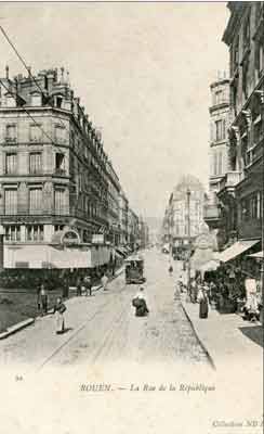 Rue Louis Ricard Rouen Rues de Rouen - Affichage