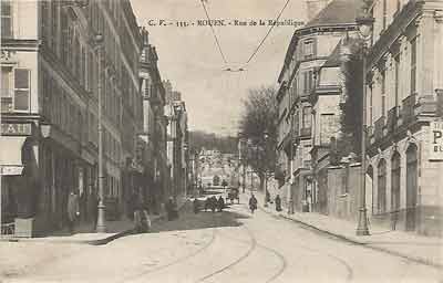 Rue Louis Ricard Rouen Rues de Rouen - Affichage